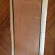 Miroir vertical en ronce de noyer 35x125cm