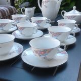 Coffee or tea service, bohemian porcelain circa 50s