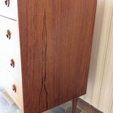 Scandinavian vintage teak chest of drawers 1960s
