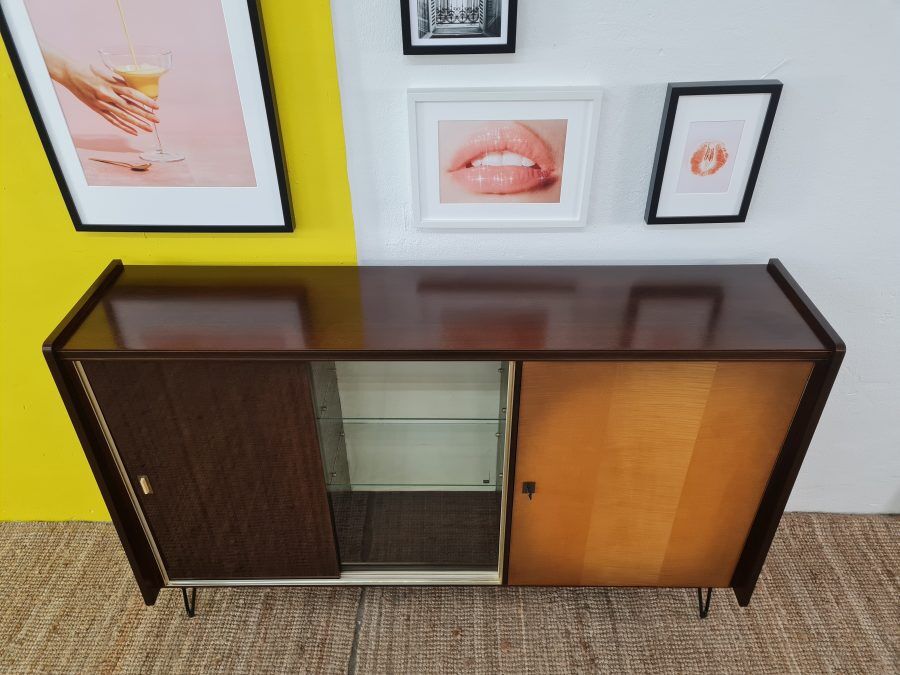 Vintage Scandinavian Enfilade – 165 cm