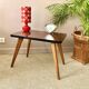 Vintage coffee table foot compass