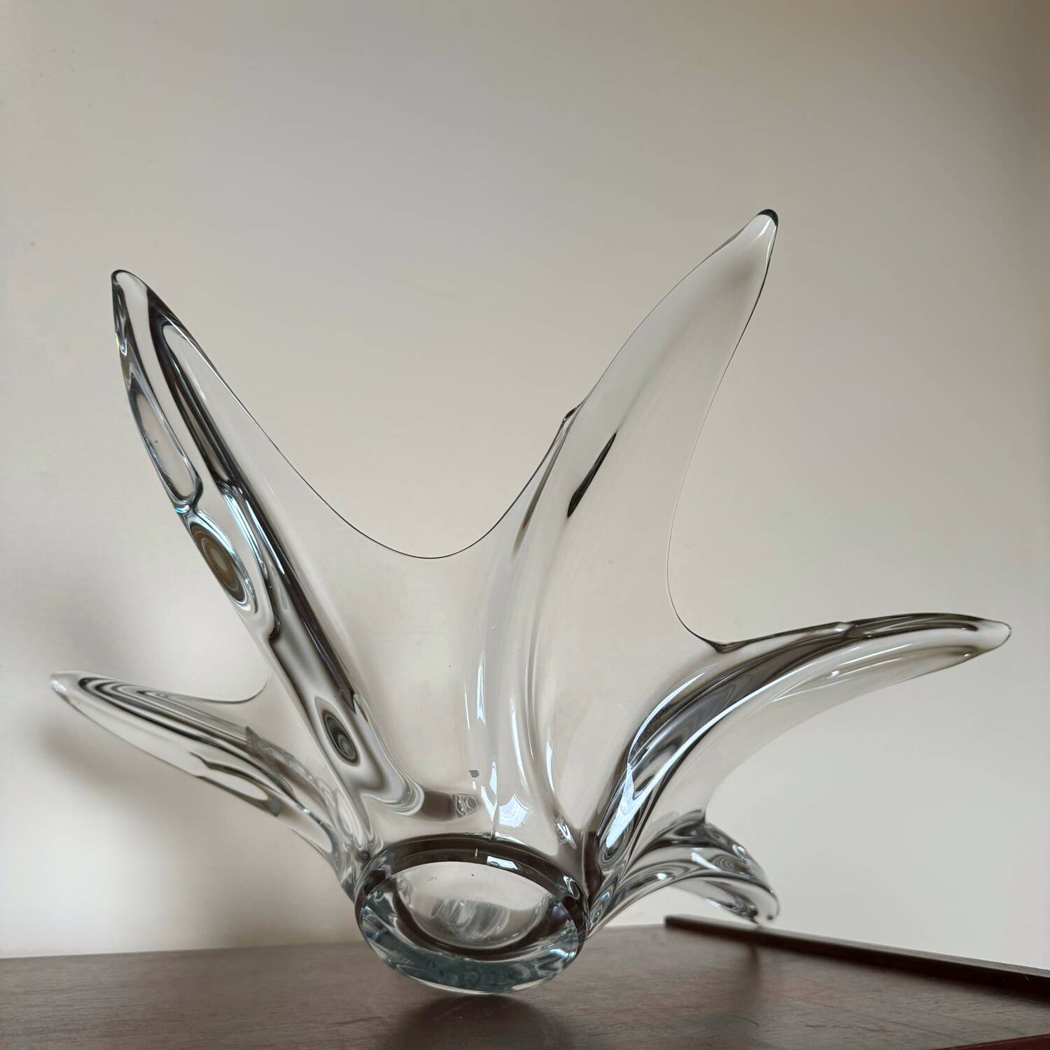 Vannes crystal star cup from the 60s