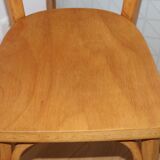 Set of 6 Baumann chairs No. 33 light beech