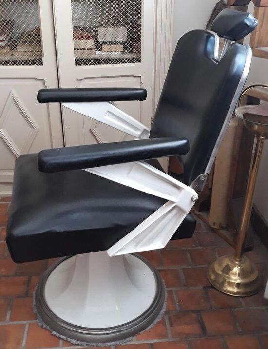 Hairdresser's armchair - barber "AFOC" - 1st half XXth