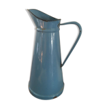 Old blue enamelled broc