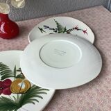Plates of Pornic MBFA spring model hand painted