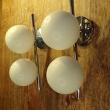 Pair of Italian space age wall lights