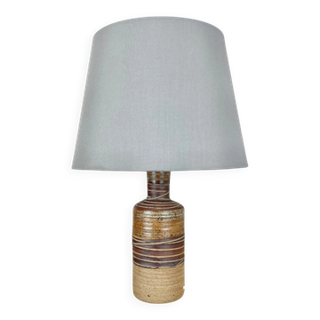 Base de lampe de table en céramique de 31 cm de haut, 'Studio Pottery', par Tue Poulsen, céramique Danemark, 1970