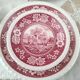 Coffee service 12 rooms 4 people Villeroy & Boch model Rusticana red English décor