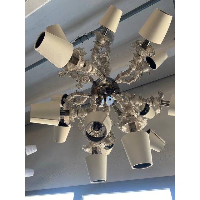 Contemporary Sputnik Ca' Rezzonico Murano Glass Chandelier