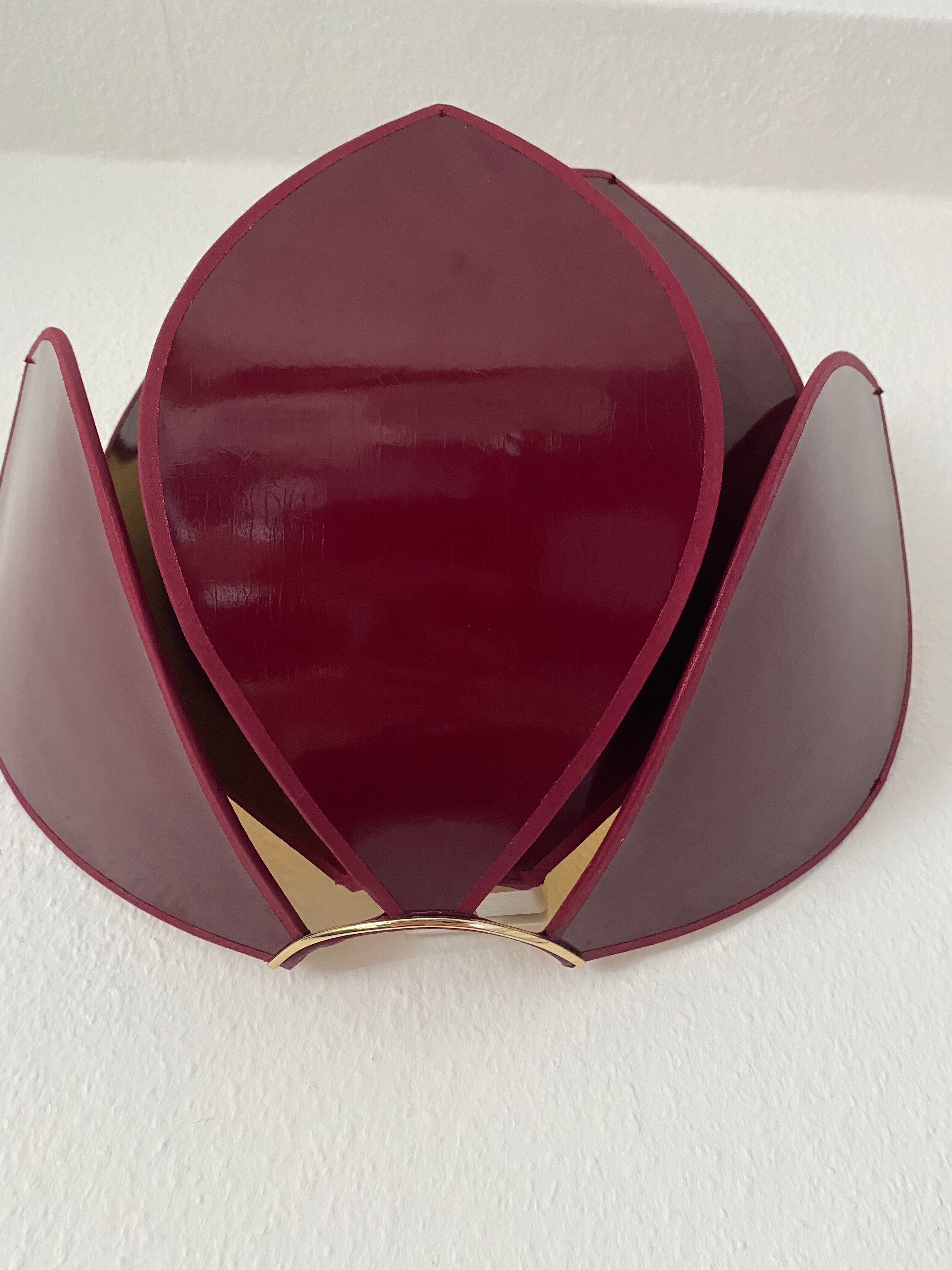 Lotus flower sconces