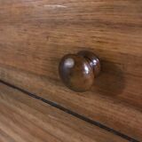 Chest of drawers  Louis Philippe old walnut