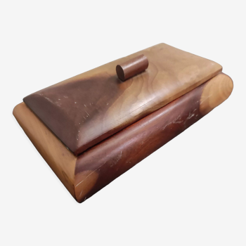 Wooden snuff box pen case
