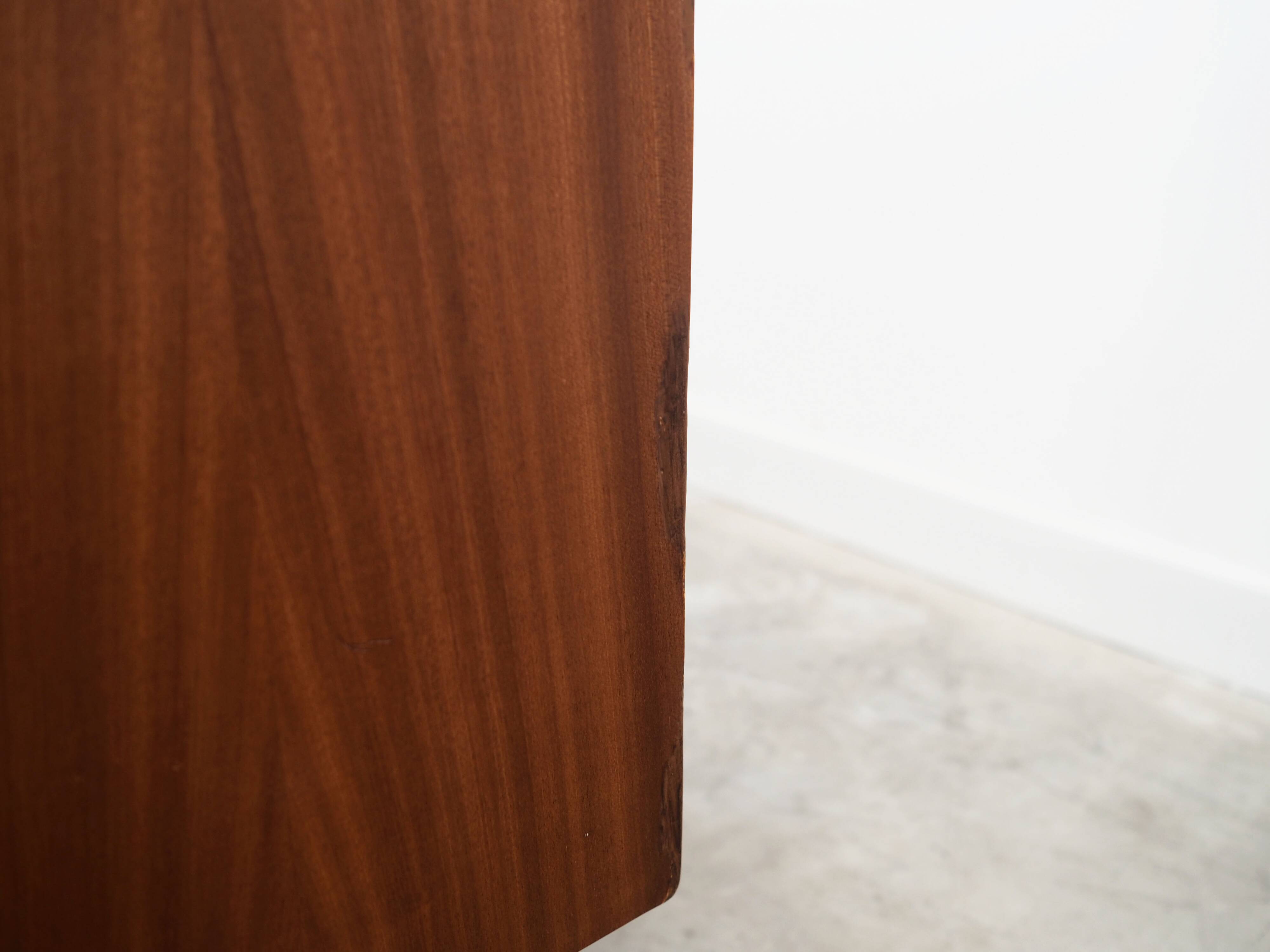 Mahogany secretary, Danish design, 60s, production: Denmark