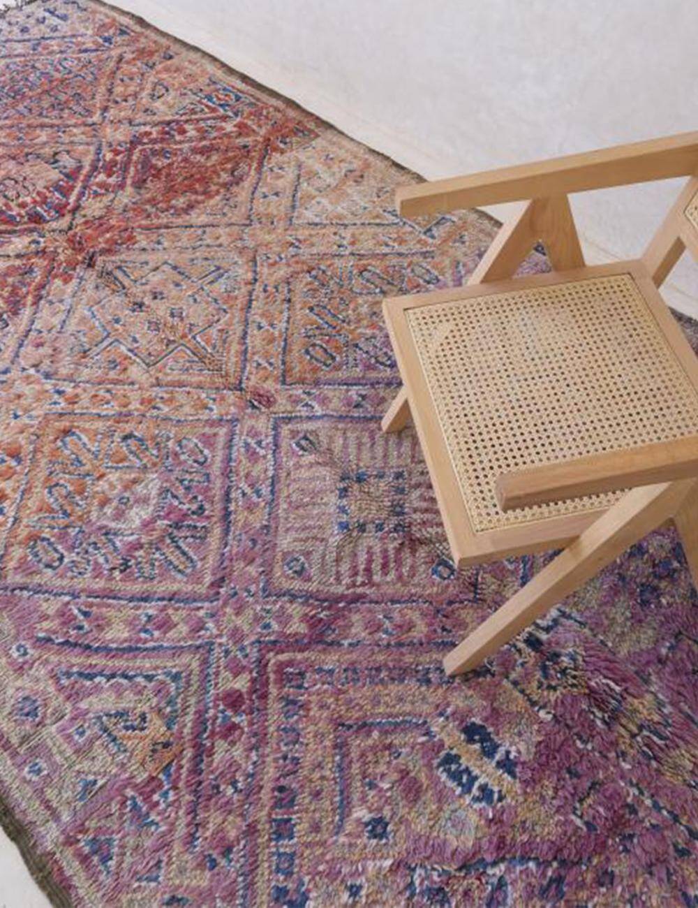 Vintage Beni M'Guild Rug - 338 x 176 cm