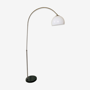 Lampadaire Arc avec pied en marbre