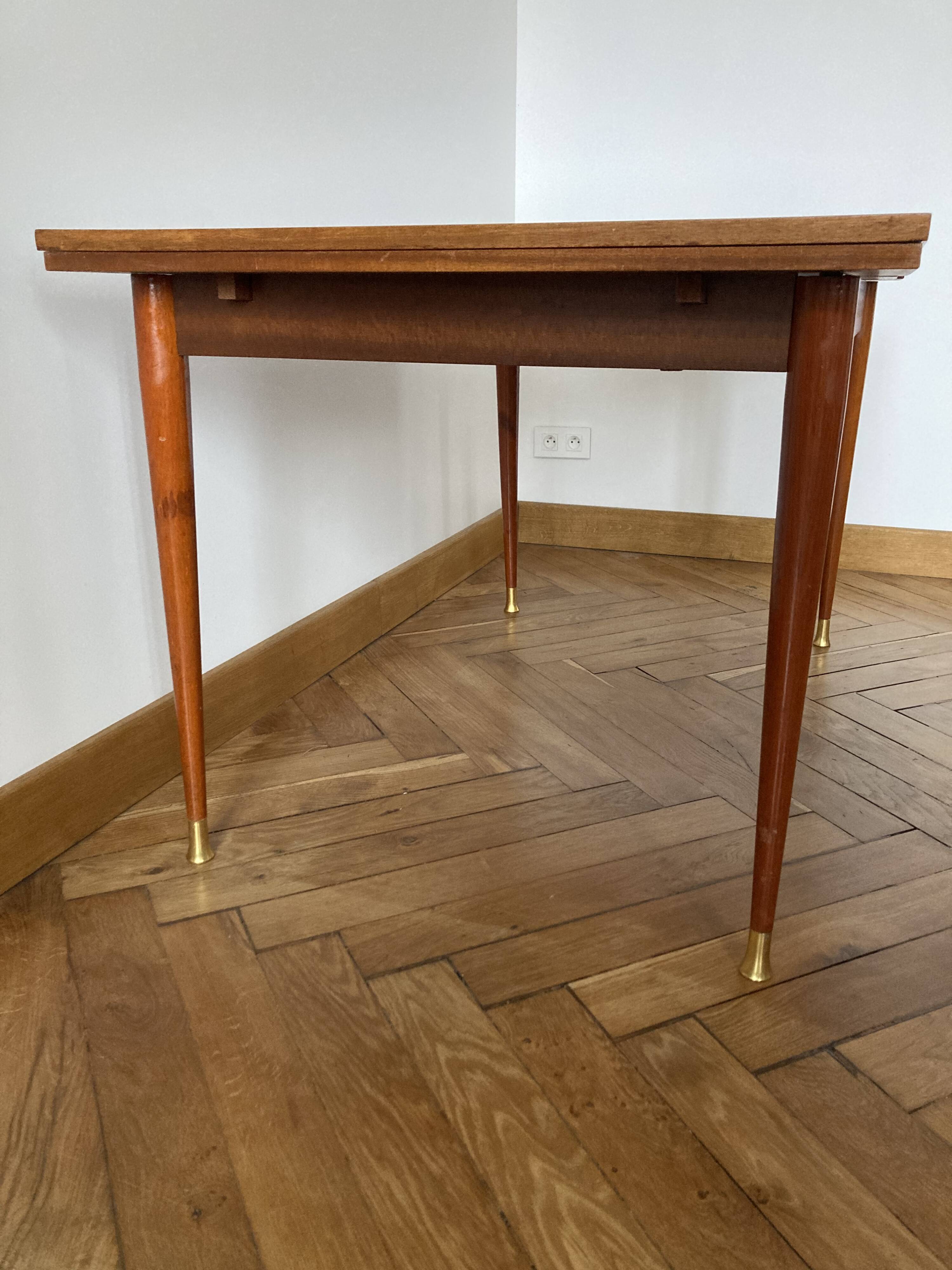 Scandinavian-style rectangular table