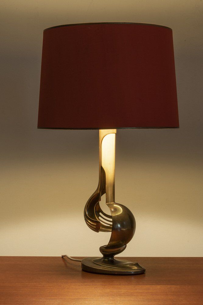Italian Brass Table Lamp