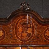 Inlaid Lombard wardrobe in Louis XV style