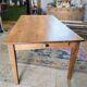Table de ferme en chêne massif 200x100 avec sa rallonge de 60x100