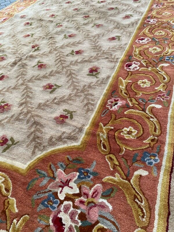 Old French carpet point Janus 177x235 cm