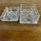 Ashtray and cigarette case