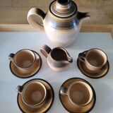 6-piece stoneware set "Salins France"