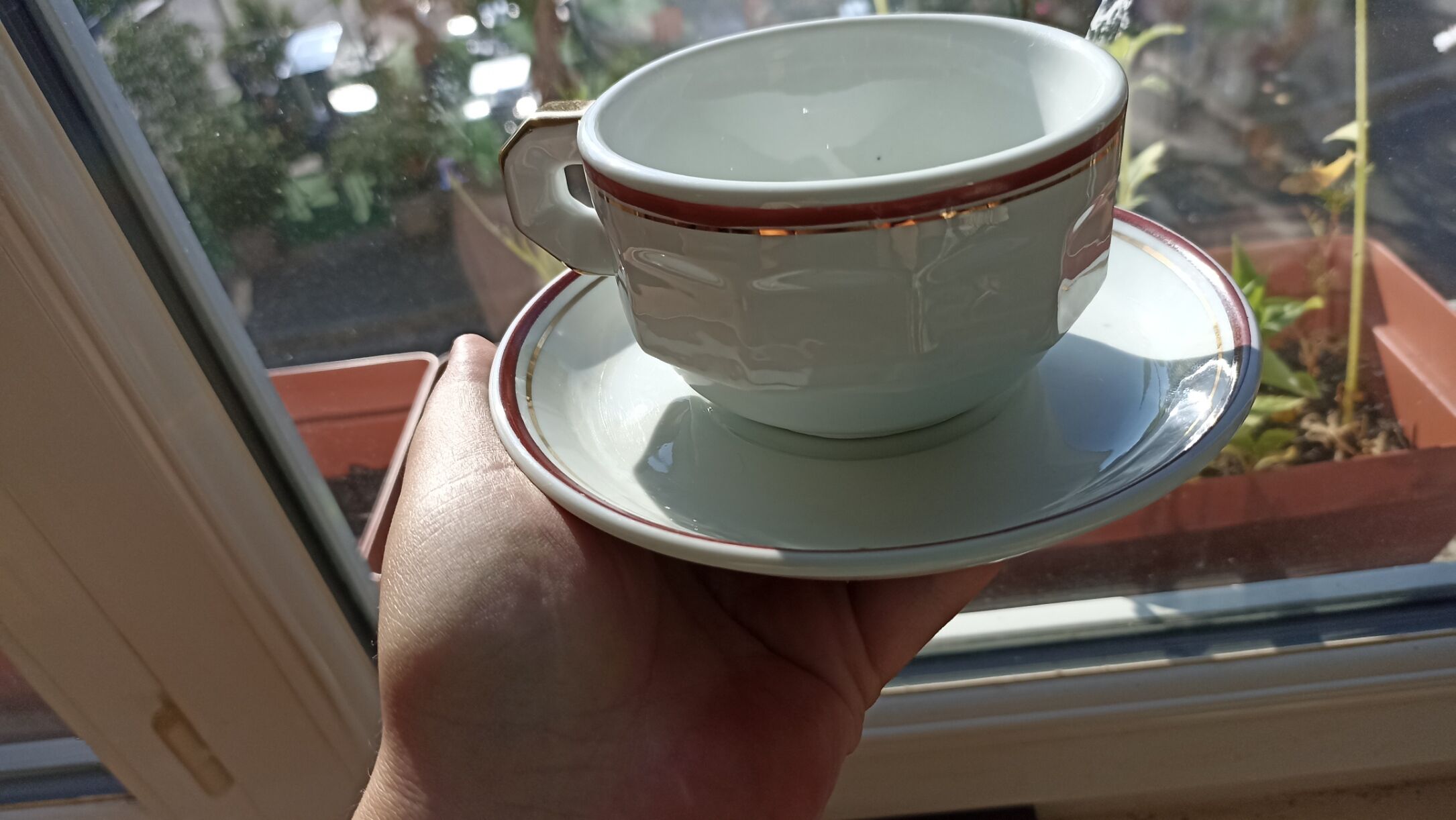La Seynie porcelain chocolate cup