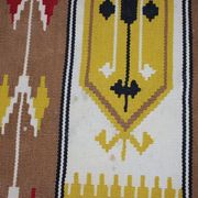 1960s Wool Kilim Carpet, Czechoslovakia