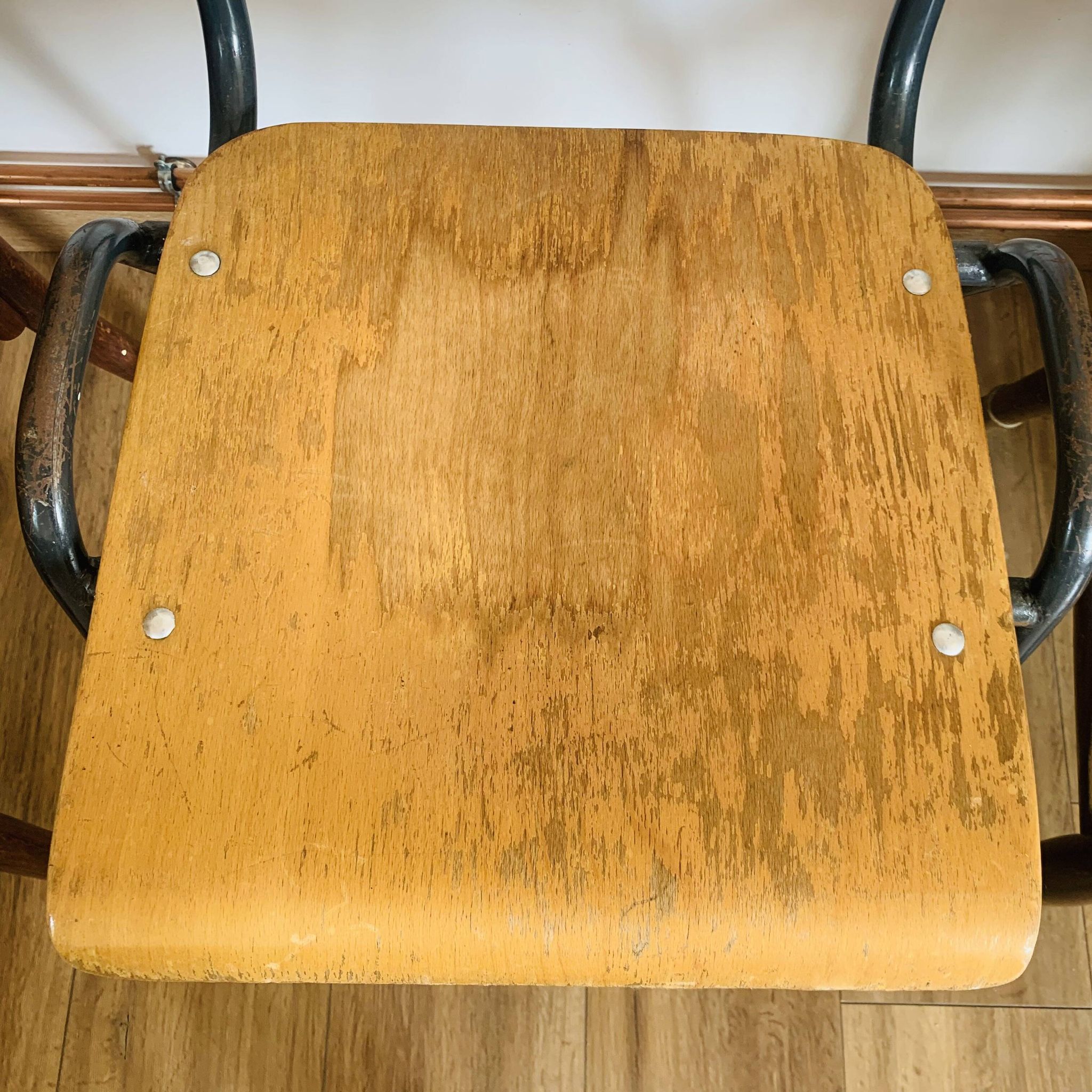 Set of 4 mismatched chairs