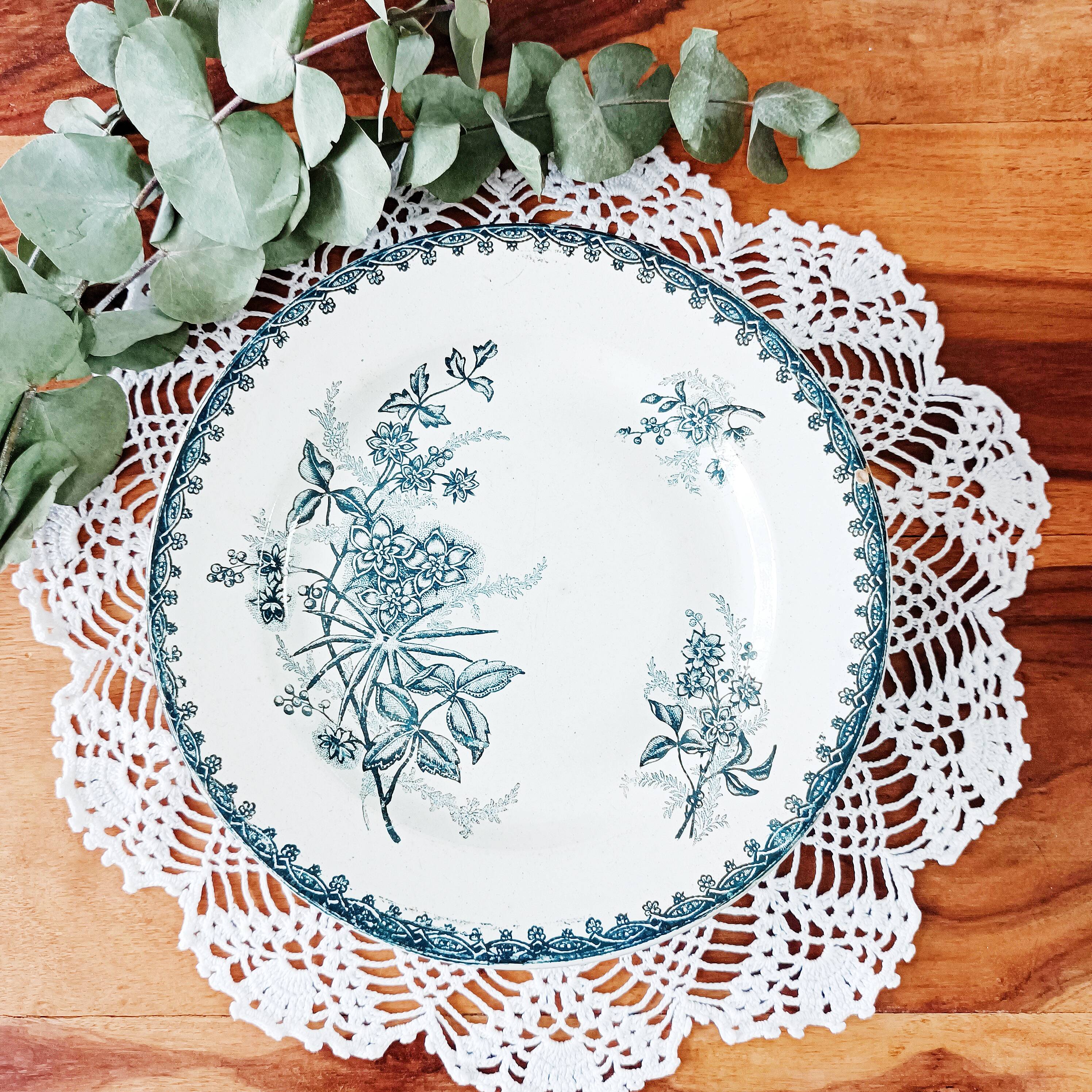 Compotier bas terre de fer, Société Amandinoise Margot