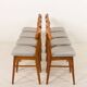 Danish vintage teak chairs attr. to Farstrup, set of 8, 1960s