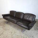De Sede DS-31 vintage 1960s design leather 3-seater sofa