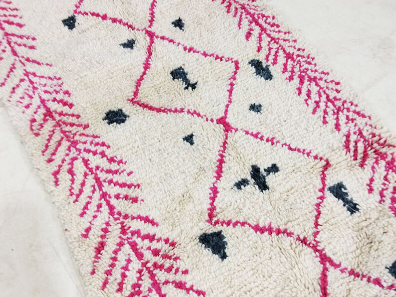 Moroccan Berbere carpet 290x90cm