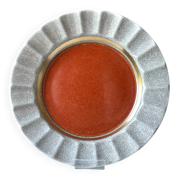 Royal Copenhagen Porcelain crackle ware  designed by Thorkild Olsen