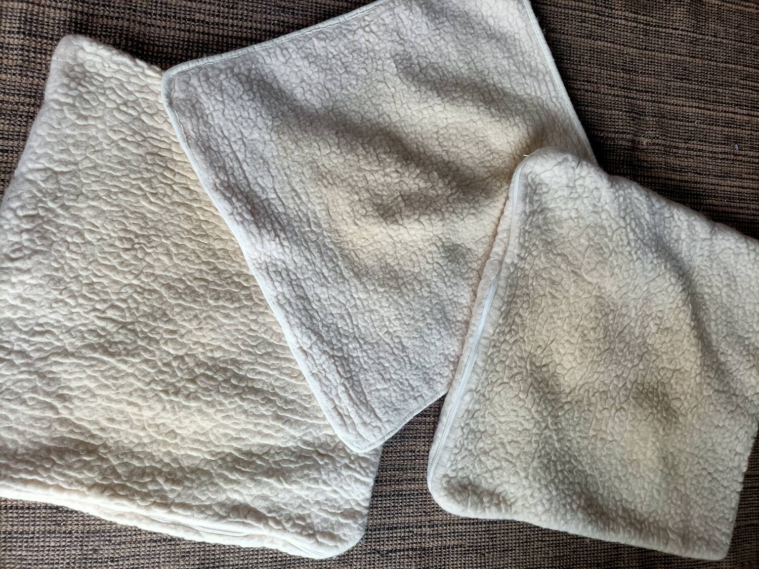 Housses de Coussins Mouton véritable