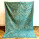 Tapis kilim bleu
