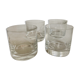 Product BHV Set of 4 smooth solid crystal whisky glasses