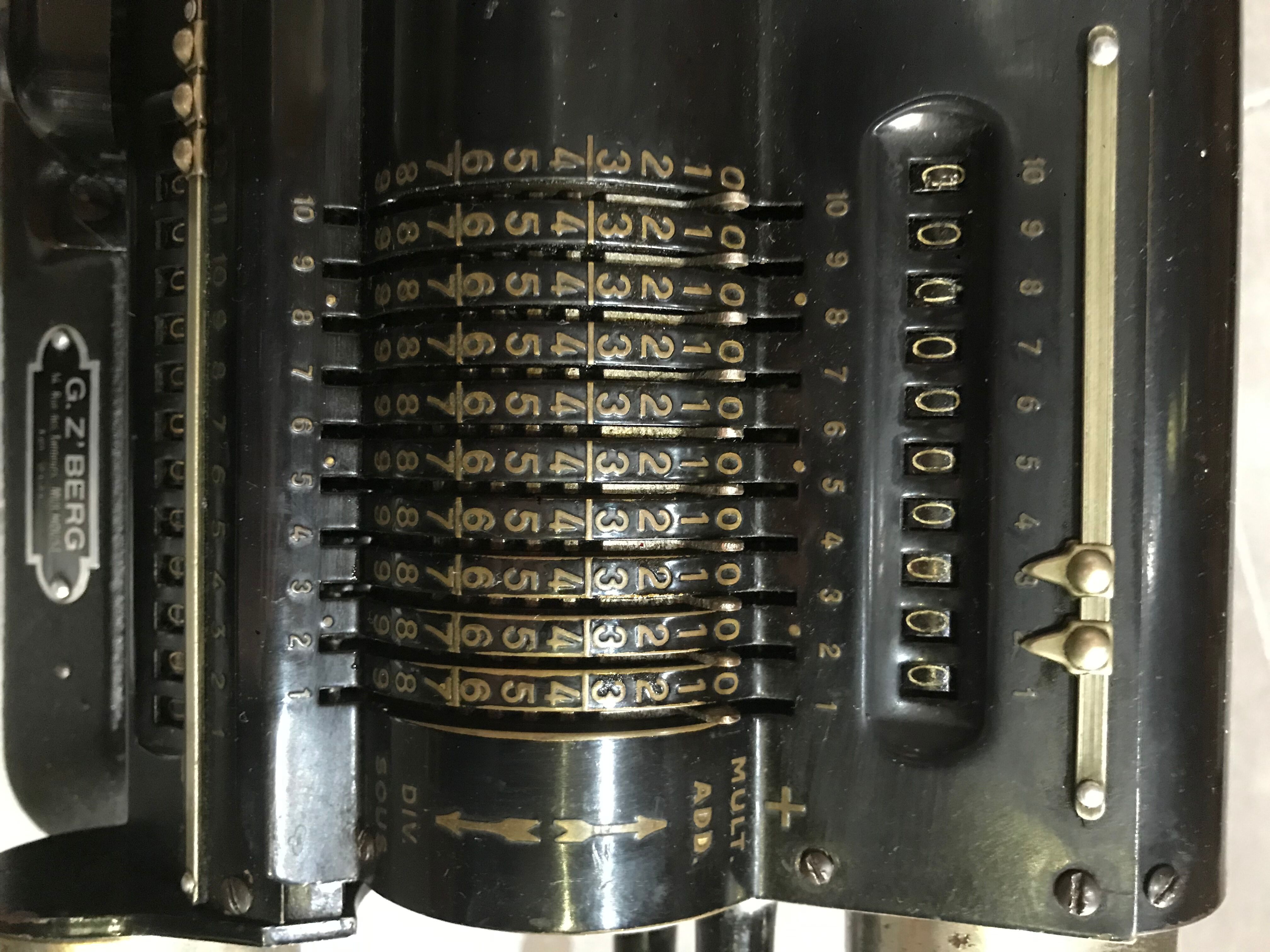 Former Vaucanson calculator