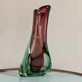 Murano blown glass vase