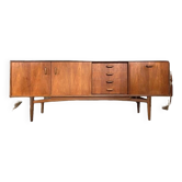 Enfilade scandinave vintage, Enfilade en teck des années 60, 70