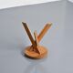 Original S31 stool in solid elm by Pierre Chapo, circa 1980.