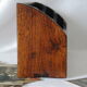 Vintage mail holder in cherry wood