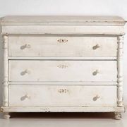 Commode ancienne blanche (c.1900) #18