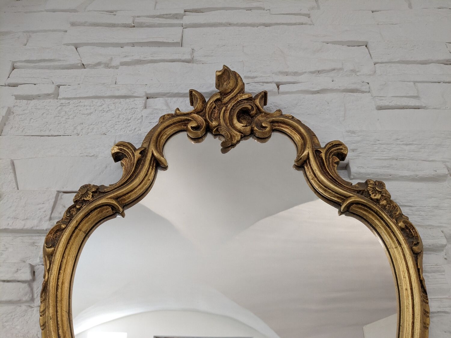 Baroque mirror regency louis XV style