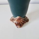 Art Nouveau style slip vase signed Gustave de Bruyn - 1920s