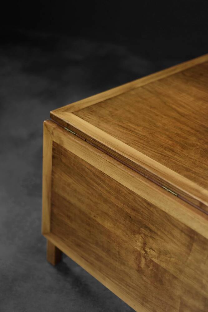 Vintage Modern Teak Drop-Leaf Coffee Table, Model 5362, Denmark by Børge Mogensen for Fredericia, 1960s