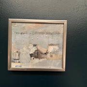 Original Swedish Oil on Board – “Abstract Seascape” by G. Rosén