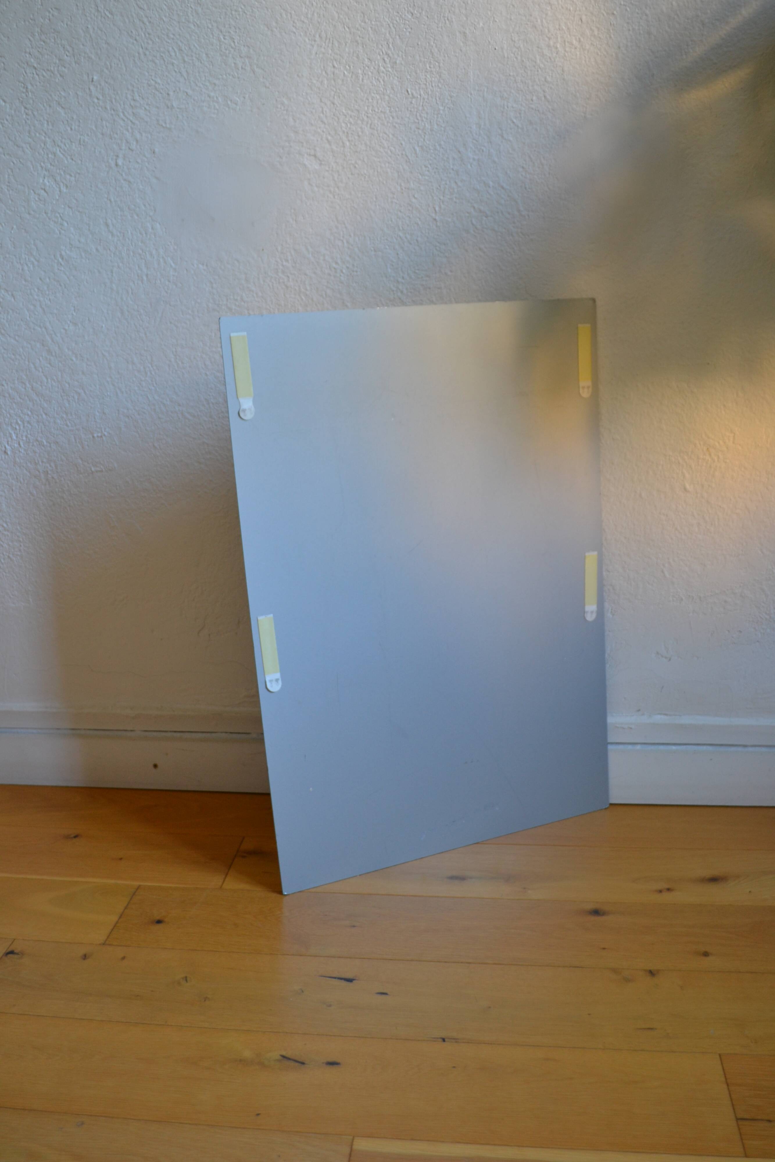 Map of New York & Brooklyn, silkscreen print on metal plate, 70 x 49 cm