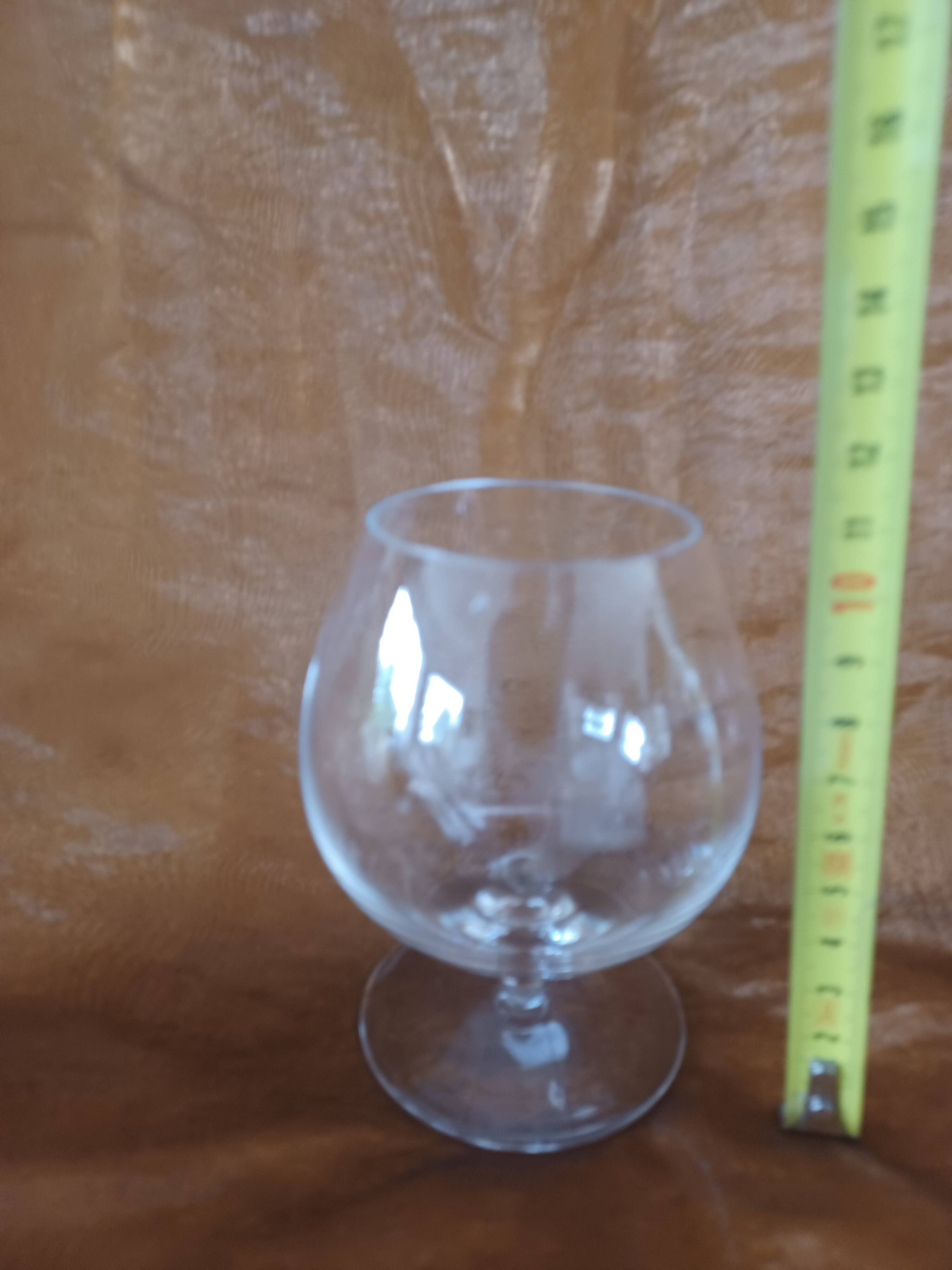 4 glasses with crystal cognac viileroy and boch